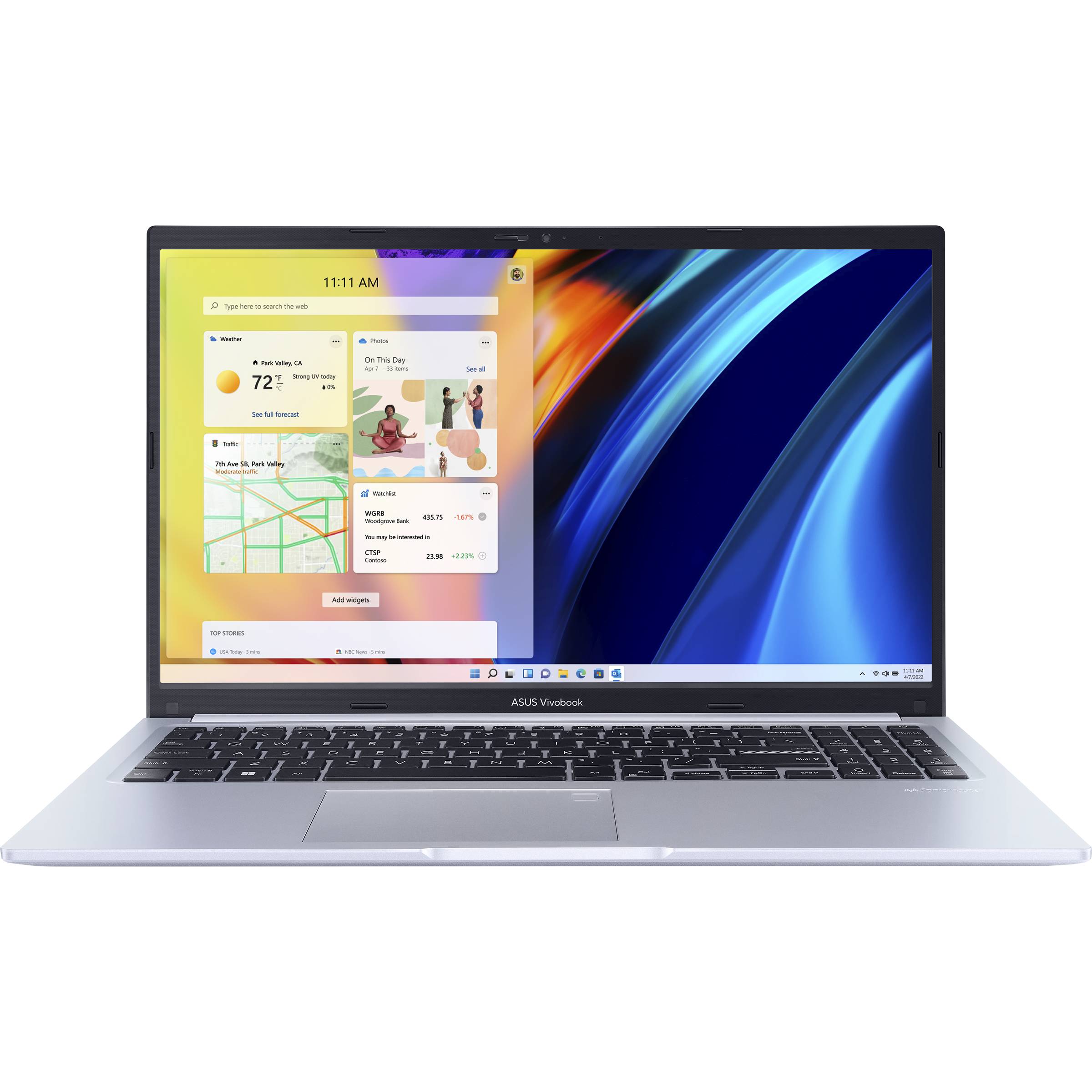 Ноутбук ASUS Vivobook Go 15 X1502VA-BQ952, 15.6" IPS, Core i5 13420H/ 16Gb/ 512SSD/ White (90NB10T2-M019D0)
