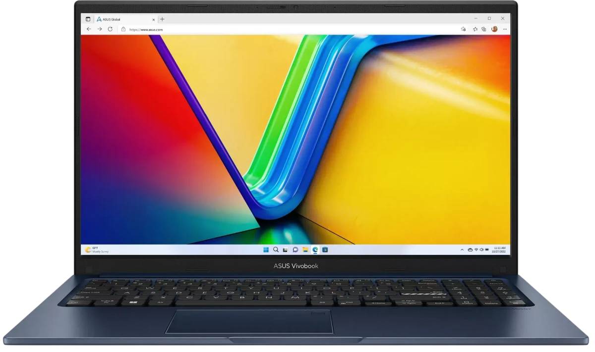 Ноутбук Asus VivoBook 15 X1504VA-BQ4102, 15.6" IPS, Core 5 120U/ 16Gb/ 512SSD/ Blue (90NB13Y1-M02K00)