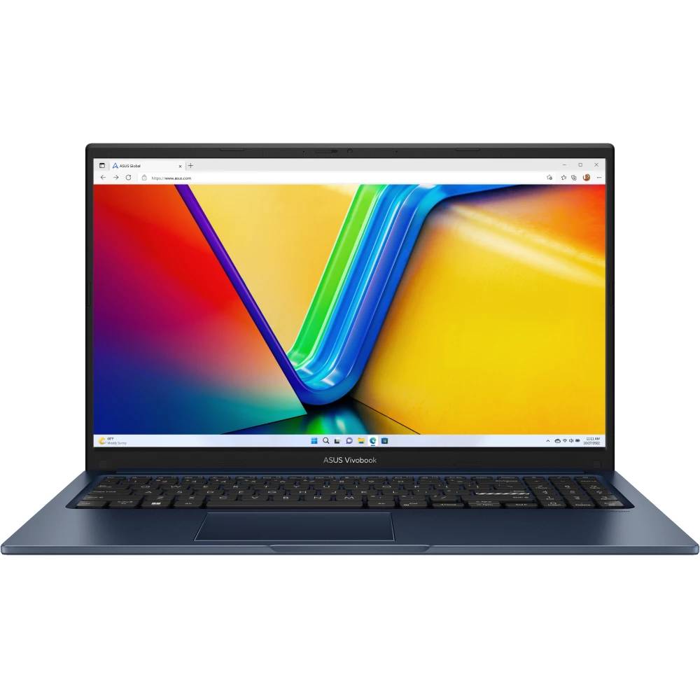 Ноутбук Asus VivoBook 15 X1504ZA-BQ1484, 15.6" IPS, Core i3 1215U/ 8Gb/ 256SSD/ Quiet Blue (90NB1021-M02500)