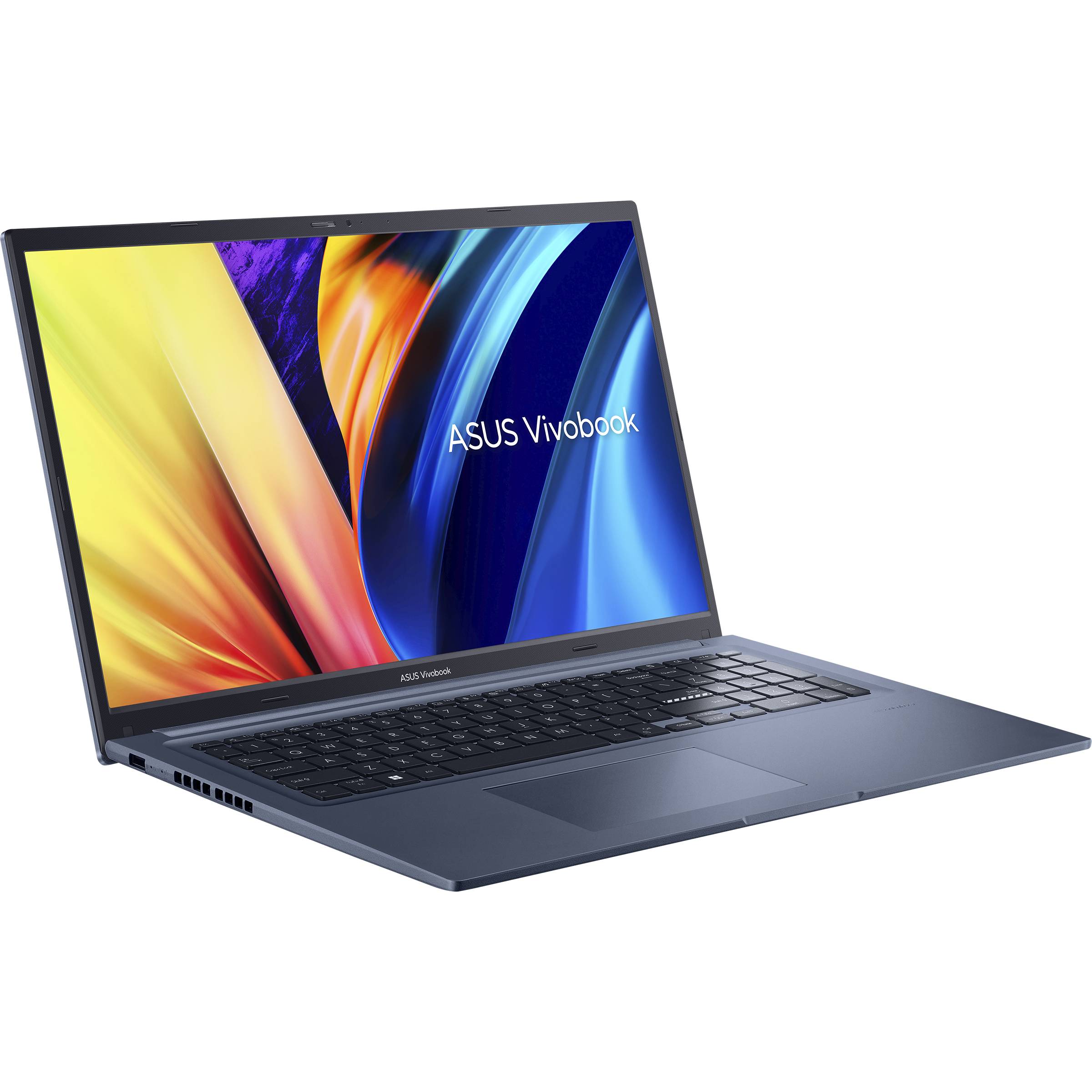 Ноутбук Asus VivoBook 17 X1702ZA-BX159, 17.3" IPS, Core i7 1260P/ 16Gb/ 1TbSSD/ Blue