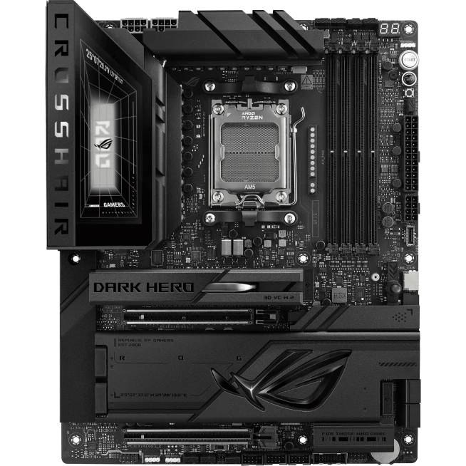 Материнская плата Asus ROG CROSSHAIR X870E DARK HERO, AM5, (HDMI), 4xDDR V, ATX