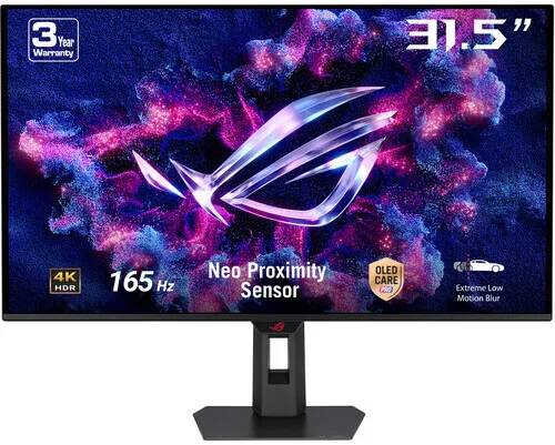 Монитор 31.5" Asus ROG Strix XG32UCDS, 3840x2160, OLED, 165Hz (2xHDMI, DP, USB Type-C)