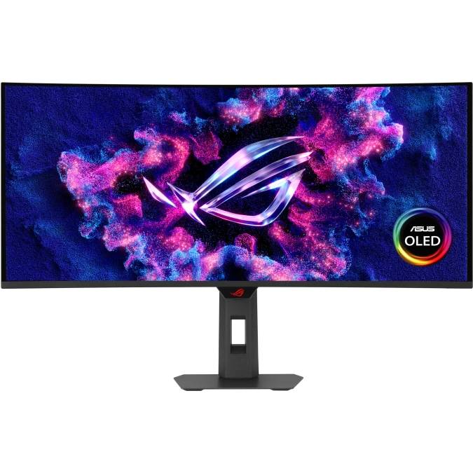 Монитор 34" Asus XG34WCDG, 3440x1440, QD-OLED, 175Hz, Speakers (2xHDMI, DP, USB Type-C)