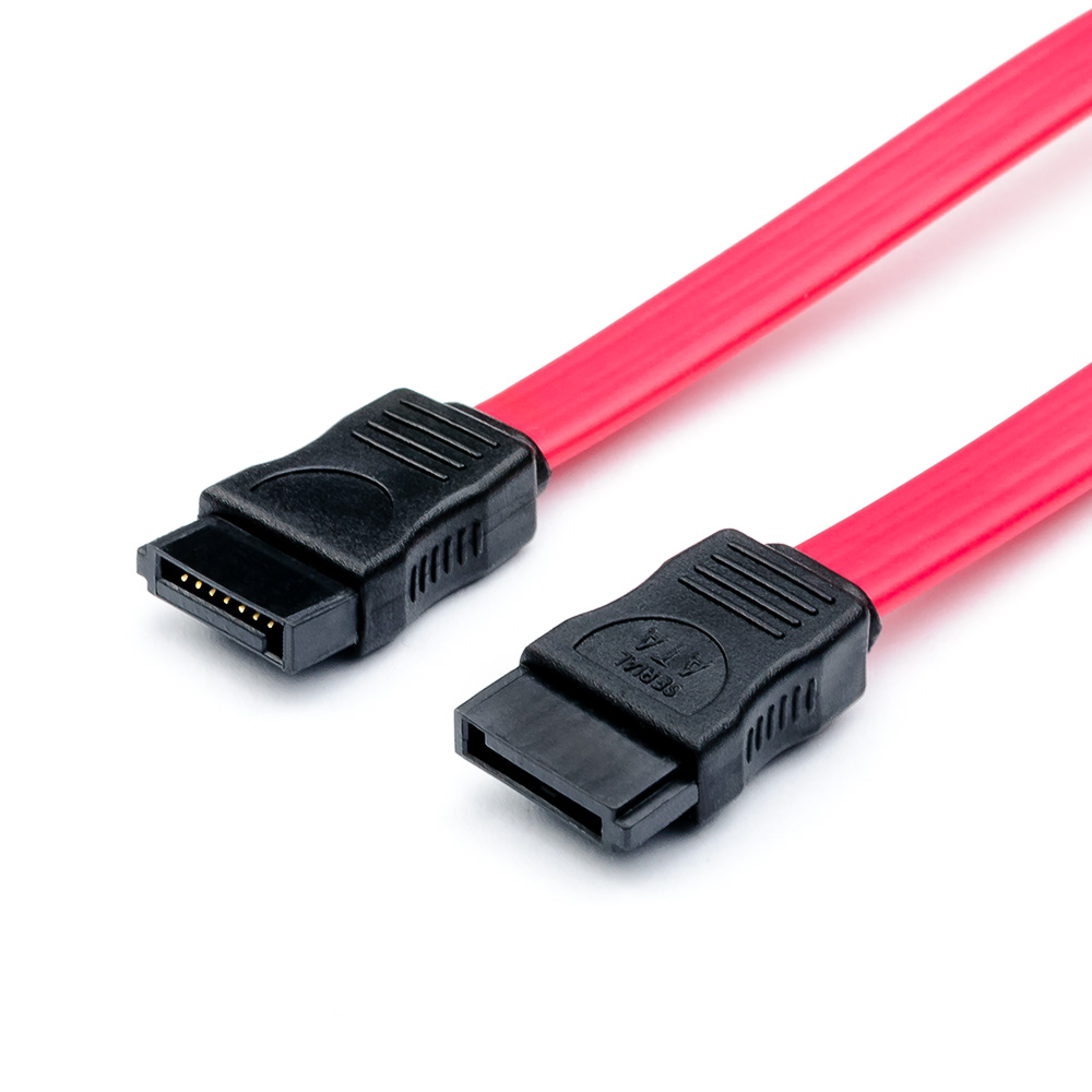 Кабель SATA 0.5м ATcom AT3797, красный