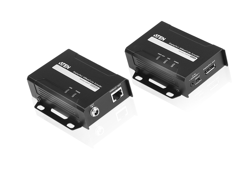 Удлинитель DP (F) - 2xRJ45 - DP (F), HDMI Extender Aten VE901-AT-G