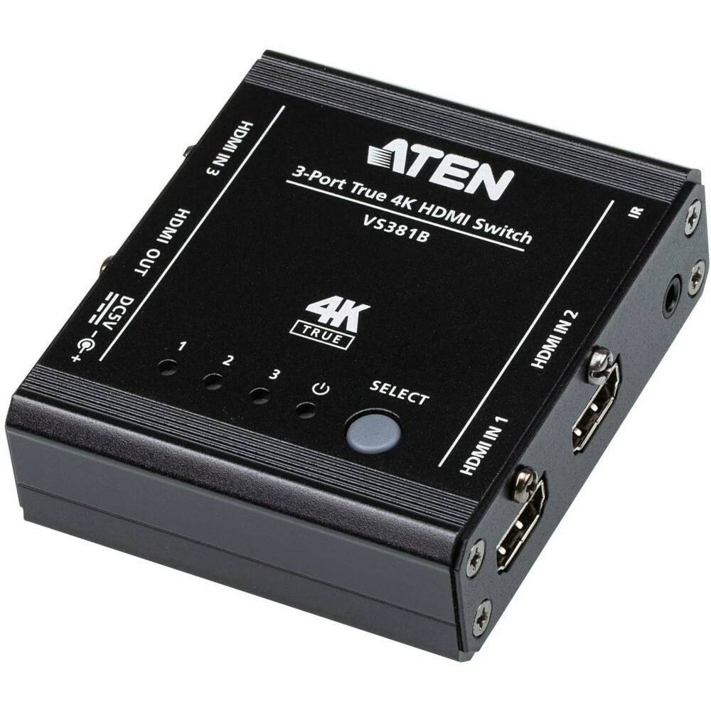 Переключатель HDMI Aten VS381B-AT, 3in -&gt; 1out