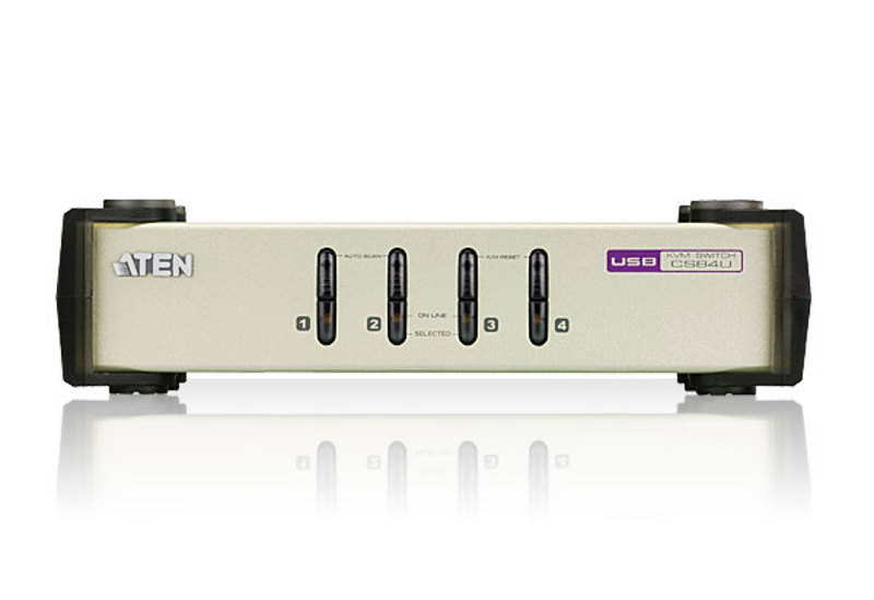 Переключатель ATEN CS84U-AT, 4 port KVM