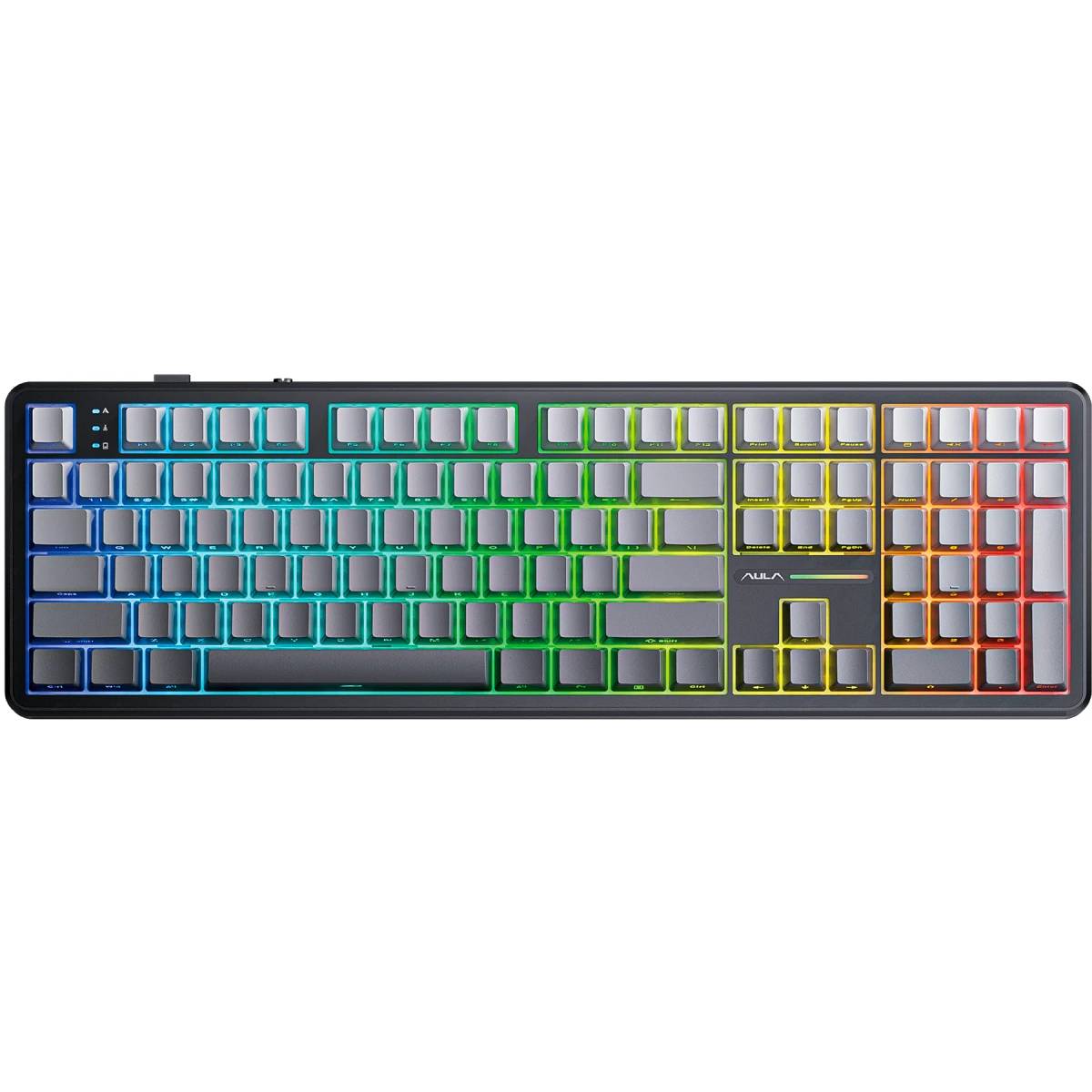 Клавиатура AULA F108 Gradient Grey (6978080502377)