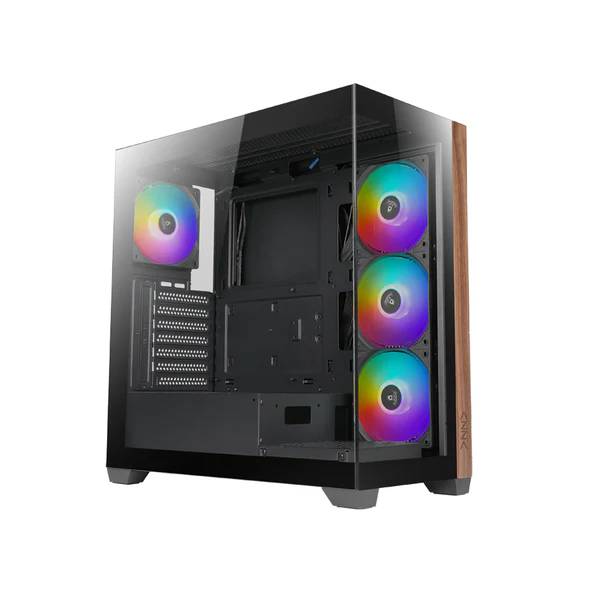 Корпус Azza Neptune CSAZ-491, черный, без БП, ATX