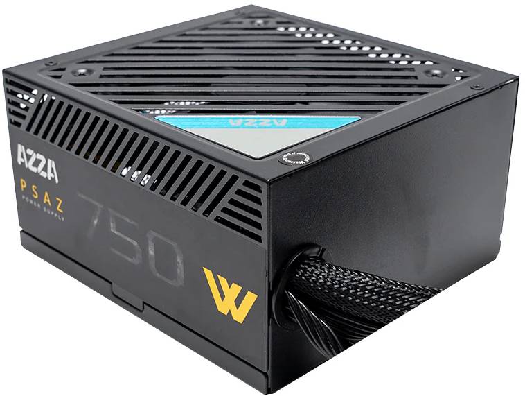 Блок питания 750Вт, Azza PSAZ-750W, 80 Plus Bronze, APFC, ATX