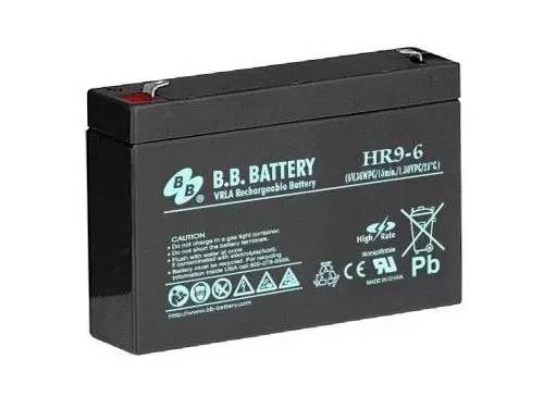 6V / 8Ah, аккумулятор для UPS, B.B. Battery HR9-6