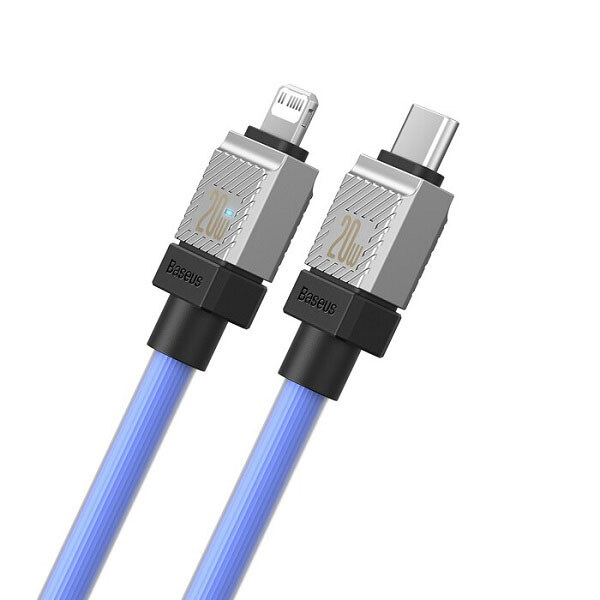 Кабель Lightning (M) - USB2.0 Type-C (M), 2м, Baseus CAKW000103, синий