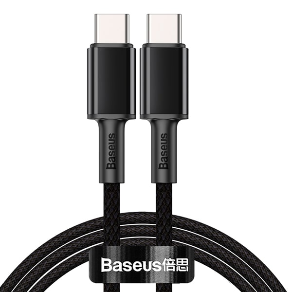 Кабель USB2.0 Type-C (M) - USB2.0 Type-C (M), 1м, Baseus CATGD-01, Black