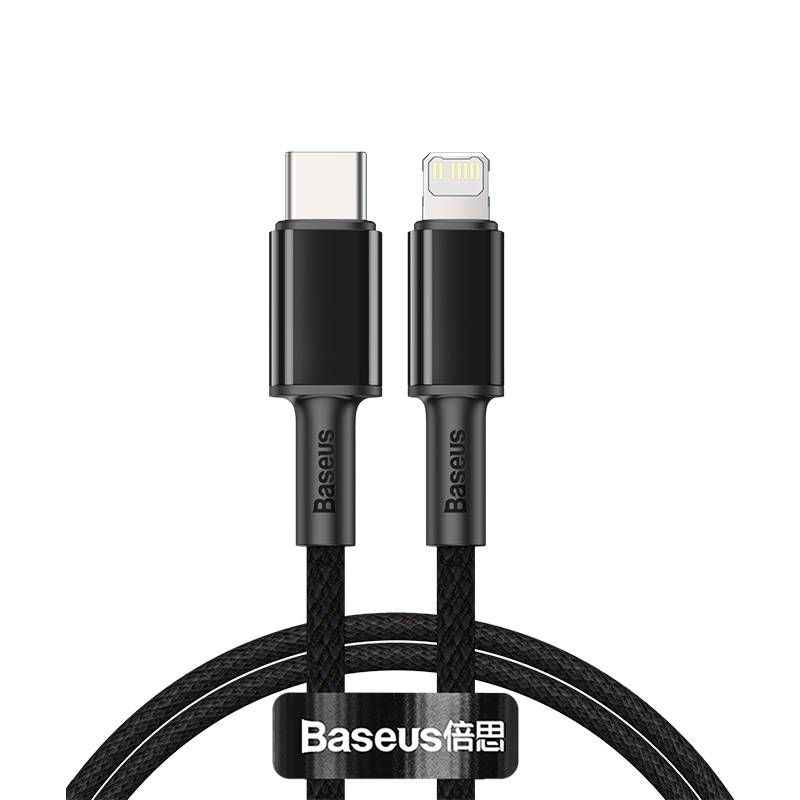 Кабель Lightning (M) - USB2.0 Type-C (M), 1м, Baseus CATLGD-01, Black