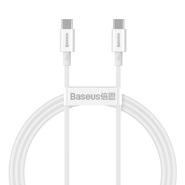 Кабель USB2.0 (M) - USB2.0 Type-C (M), 1м, Baseus CATYS-B02, белый