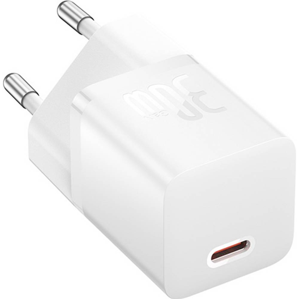 Сетевое зарядное устройство Baseus GaN5 Fast Charger Mini 1C 30W (CCGN070502), белый