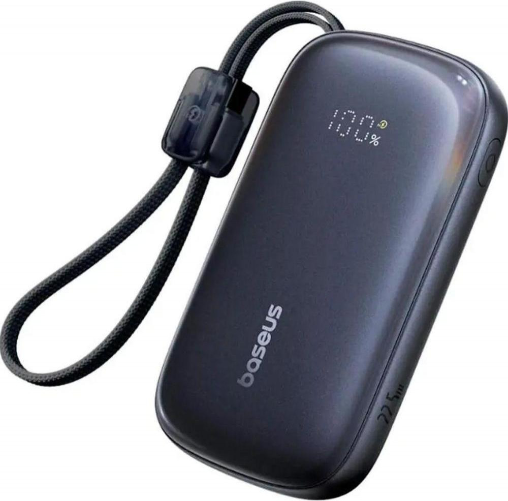 Внешний аккумулятор 10000 мАч Baseus EnerFill FC21 Qpow 3 Ultra PPFLS-1022 E0027L00, черный