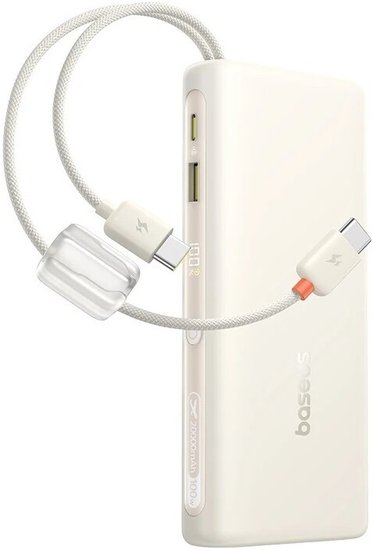 Внешний аккумулятор 20000 мАч Baseus EnerFill FC41 Digital Display E0028N04, белый