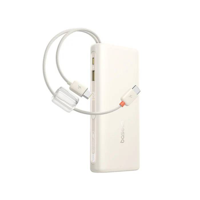Внешний аккумулятор 10000 мАч Baseus EnerFill FC41 E0028P01, белый
