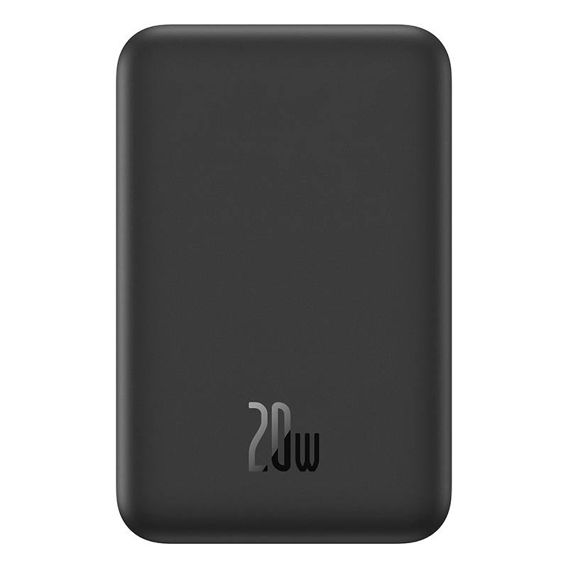 Внешний аккумулятор 5000мАч Baseus Magnetic Mini Wireless Fast Charge PPCXM05 P10022106112-00, черный