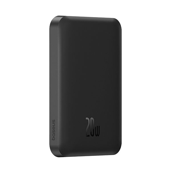 Внешний аккумулятор 5000мАч Baseus Magnetic Mini Wireless Fast Charge PPCXM05, черный (P10022107113-00)