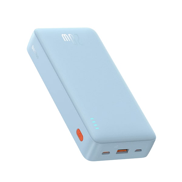 Внешний аккумулятор 20000мАч Baseus Airpow PPAP20K, P10022804313-00, голубой