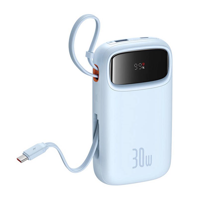 Внешний аккумулятор 20000мАч Baseus Qpow2 P10055009313-00, голубой