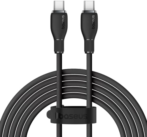 Кабель USB Type-C (M) - USB Type-C (M), 1.2м, Baseus P10355702111-00, черный