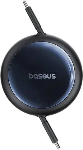 Кабель USB Type-C (M) - USB Type-C (M), 1.5м, Baseus Nomos P10370900123-00, Черный