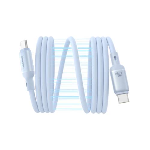 Кабель USB Type-C (M) - USB Type-C (M), 1м, Baseus PicoGo P10376800311-00, голубой