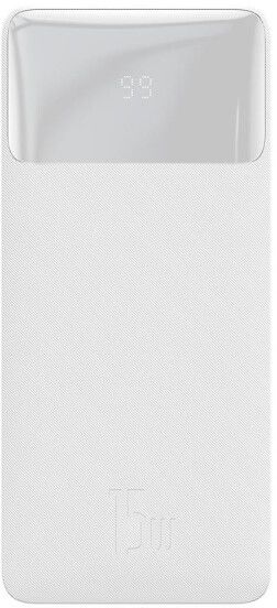 Внешний аккумулятор 10000мАч Baseus PPBD050002 белый