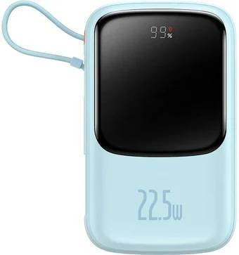 Внешний аккумулятор 20000мАч Baseus Qpow Pro Fast Charge, синий (ppqd030103)