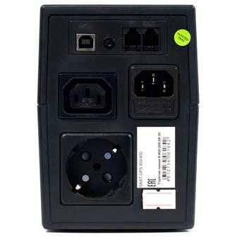 ИБП Бастион SKAT-UPS 800/400 (454), 800VA (1xSchuko, 1xIEC320-C13)