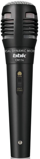 Микрофон BBK CM114, черный