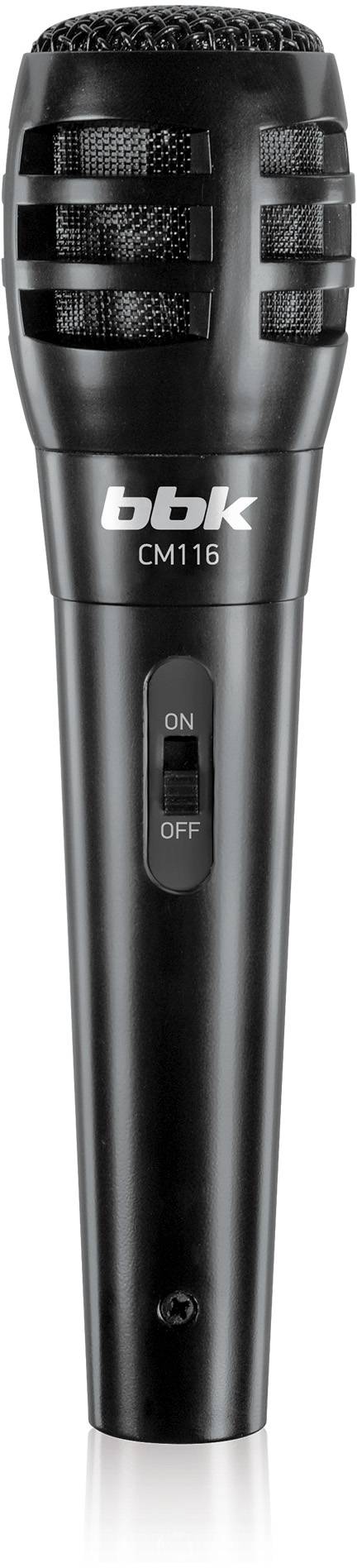 Микрофон BBK CM116, черный