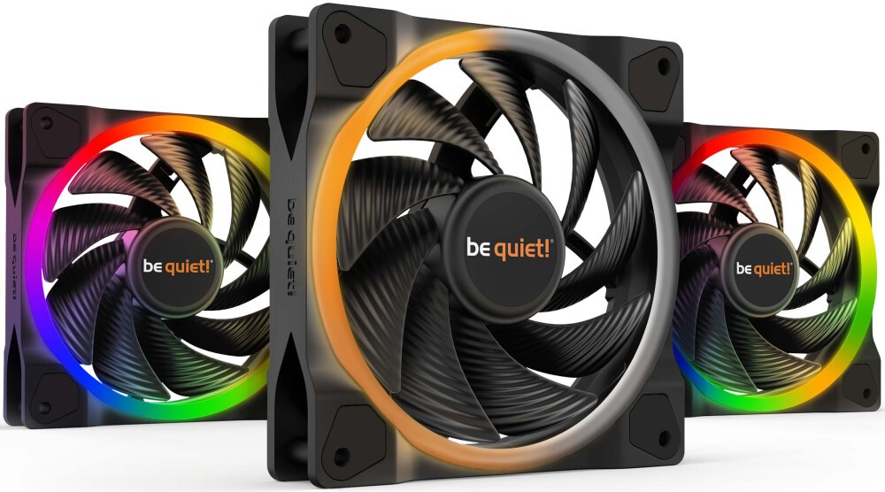 Вентилятор 12x12см be quiet! Light Wings 120mm PWM (BL077)