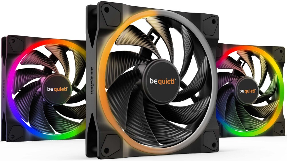 Вентилятор 14x14см be quiet! BL079 Light Wings 140mm PWM high-speed, 3шт