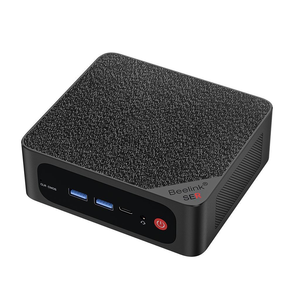 Неттоп Beelink SER5 Max (7735HS/24G/500G/2,5G), Ryzen 7 7735HS/ 24Gb/ 512SSD/ Black