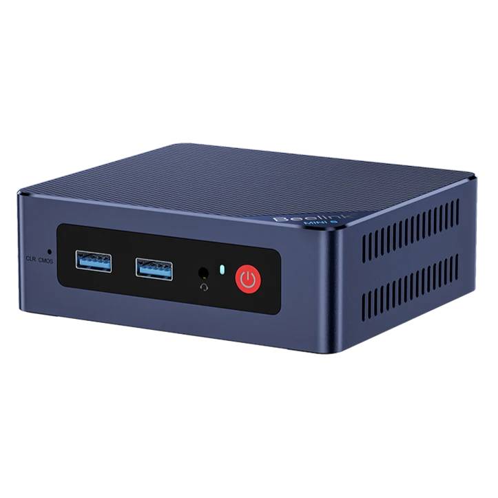Неттоп Beelink MINI S12 (N95/8G/256G), N95/ 8Gb/ 256SSD/ Blue