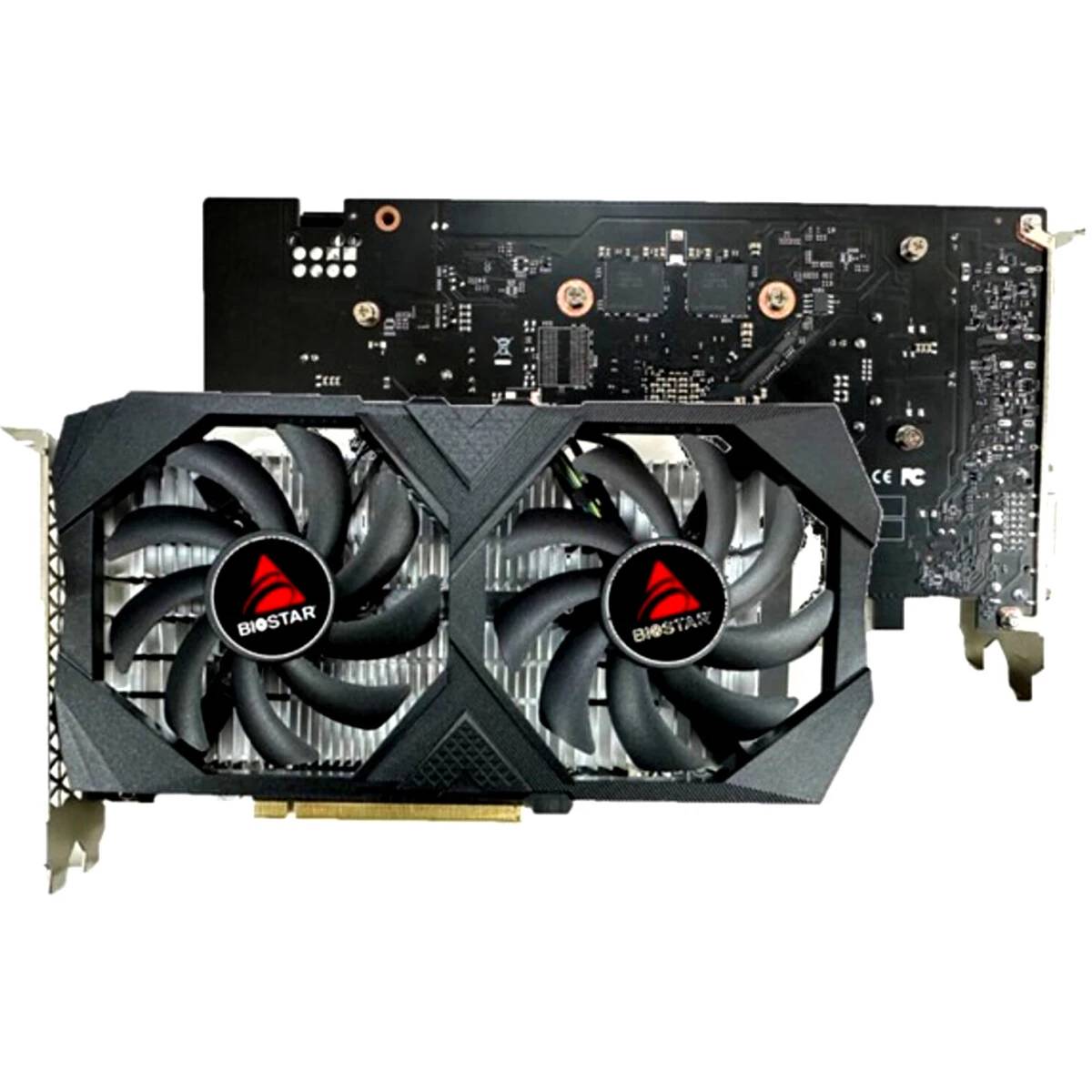 Видеокарта GeForce RTX 3050, 6Gb GDDR6 96bit, Biostar RTX3050 VN3516RF68, RTL