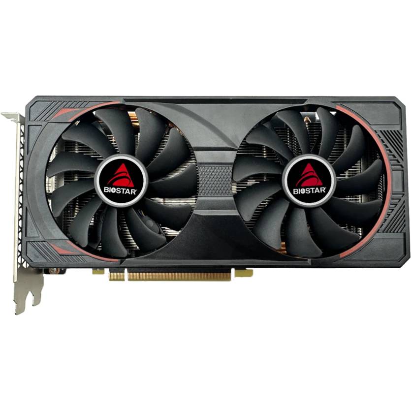 Видеокарта GeForce RTX 3060 Ti, 8Gb GDDR6 256bit, Biostar RTX3060Ti-LHR VN3606TM82, RTL