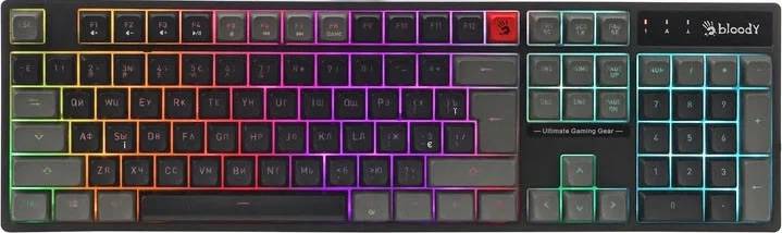 Клавиатура A4Tech Bloody B230N, USB, черный