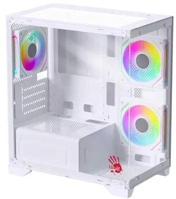 Корпус Bloody BD-CC103F White (BD-CC103F-WH), без БП, mATX