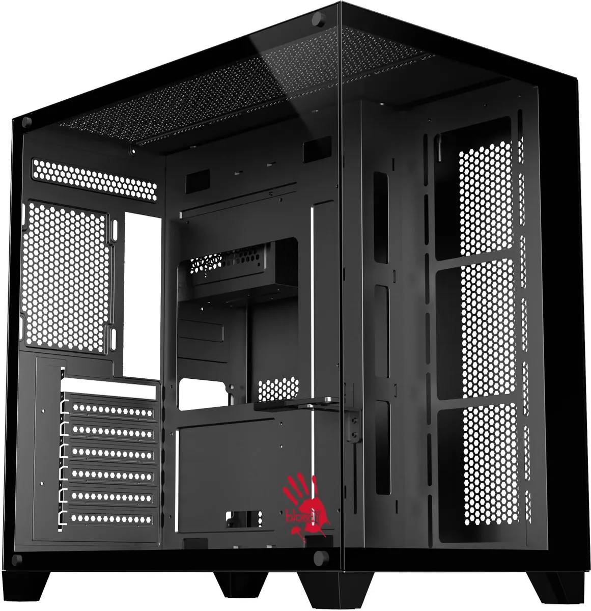 Корпус Bloody BD-CC111 Black (BD-CC111-BK), без БП, ATX