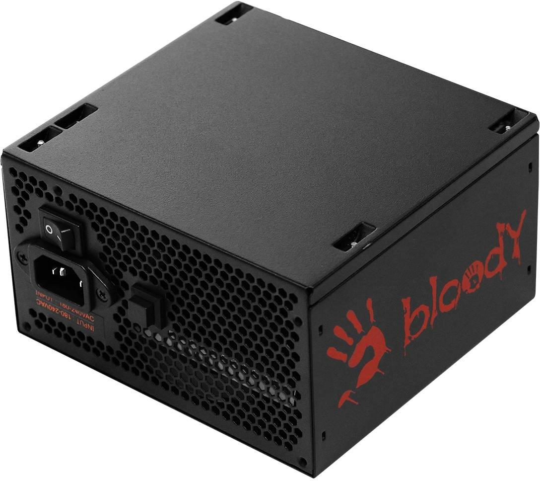 Блок питания 750Вт, Bloody BD-PS750G-MR, 80 Plus Gold, APFC, ATX