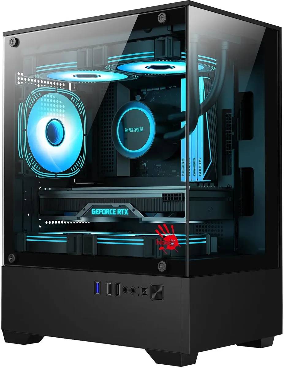 Корпус Bloody BD-CC125 Black (CC-125-BK), без БП, mATX