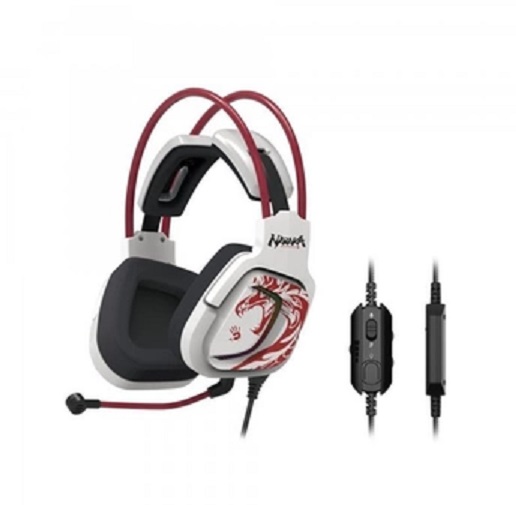 Гарнитура A4Tech Bloody G575 Naraka, White