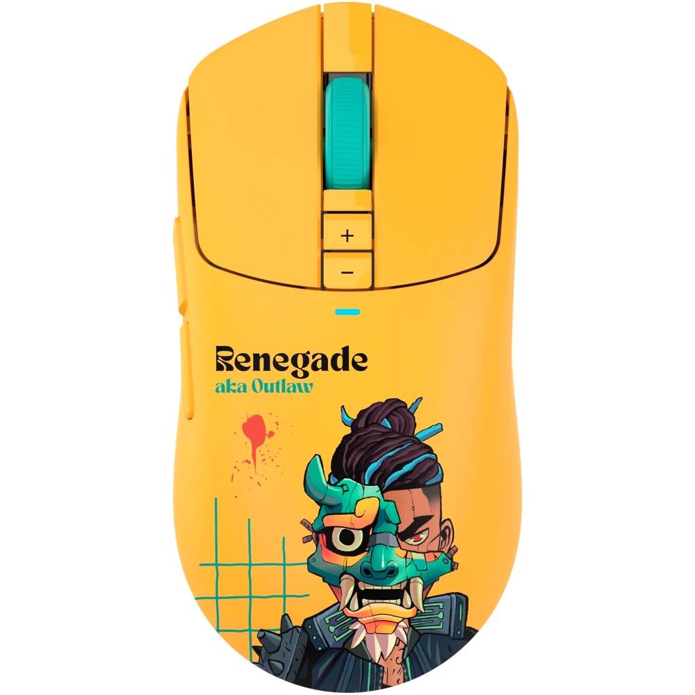 Мышь A4Tech Bloody R72 Ultra Duo Renegade Sunset, желтый