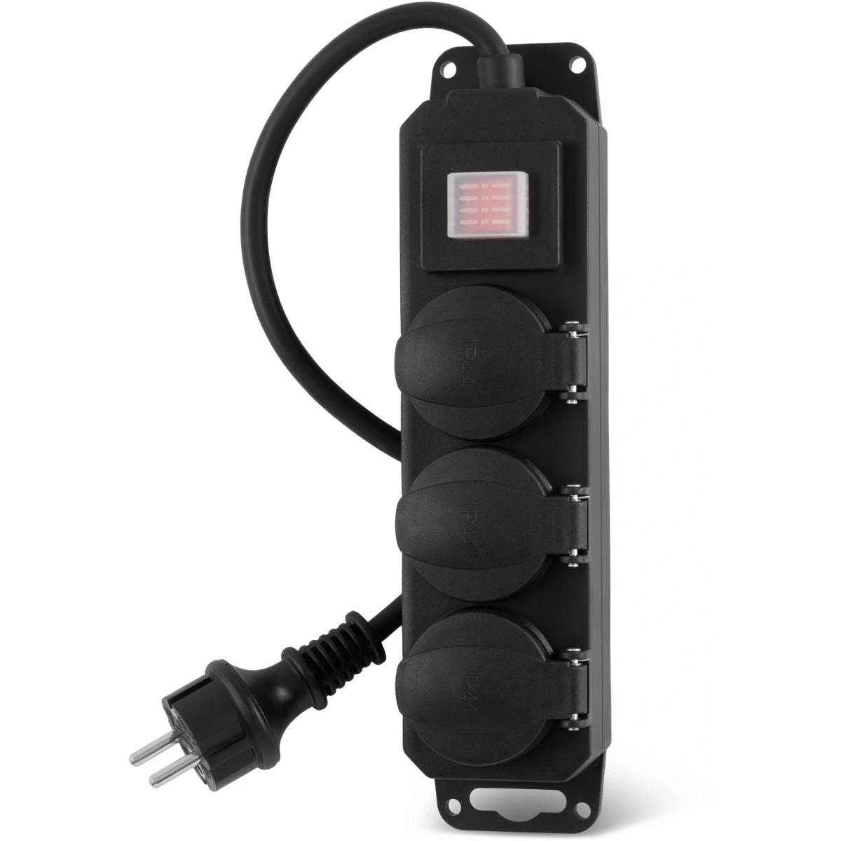 Сетевой удлинитель 10м 3 розетки Buro 300MDP-10-B черный