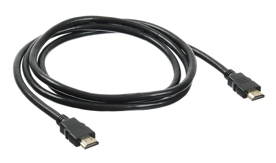 Кабель HDMI (19M) - HDMI (19M), 2м, Buro BHP HDMI 2.0, черный